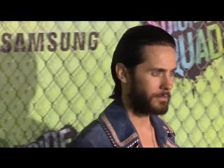 jared on the red carpet, the premiere of "suicide squad" | 08/01/2016, new york