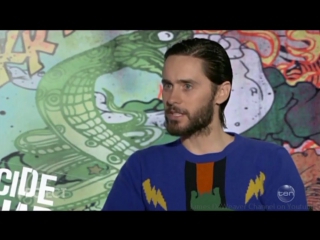 suicide squad cast jared leto was invisible australian tv interview aug. 3 2016