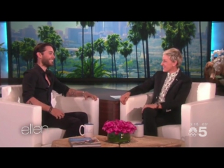 05/17/2016 • tv show | ellen show | jared joked about kissing porcupines