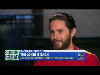 2016 • tv show | good morning america | "tête-à-tête with jared leto"