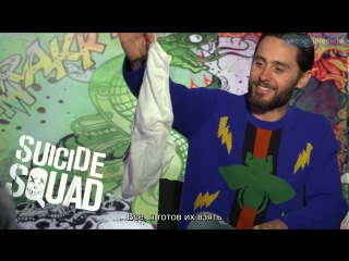 07/30/2016, new york 5 | eng sub | interview as part of the promotion of the film "suicide squad"