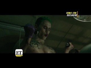 entertainment tonight | behind the scenes of suicide squad